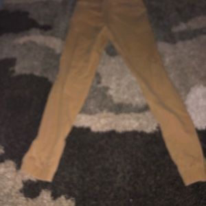 Khaki joggers